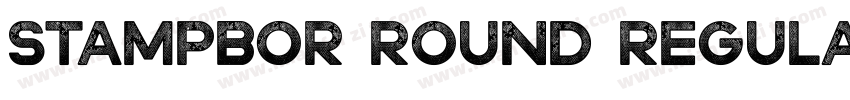 Stampbor Round Regular字体转换